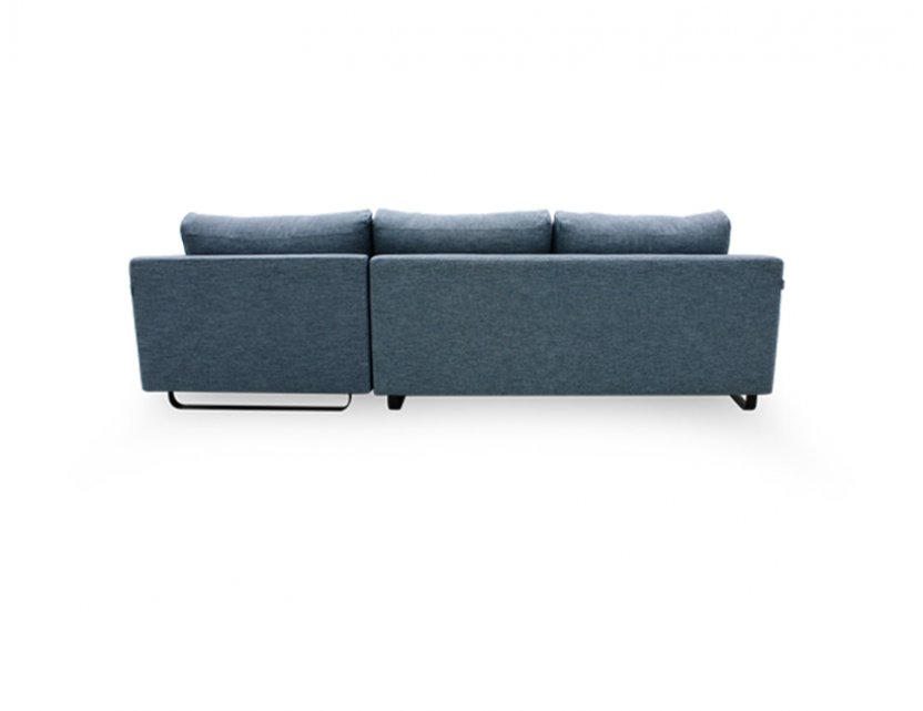 Ross L-Shape Fabric Sofa with Removable Covers