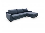 Ross L-Shape Fabric Sofa with Removable Covers