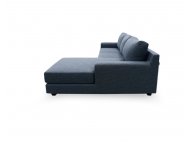 Ross L-Shape Fabric Sofa with Removable Covers