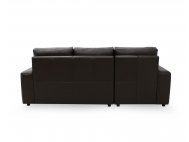 Tres L-Shape Leather Sofa with High Backrest