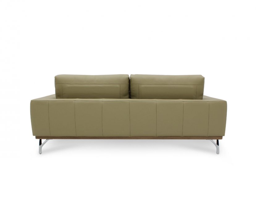 Yves Leather Sofa with Detachable Cushion