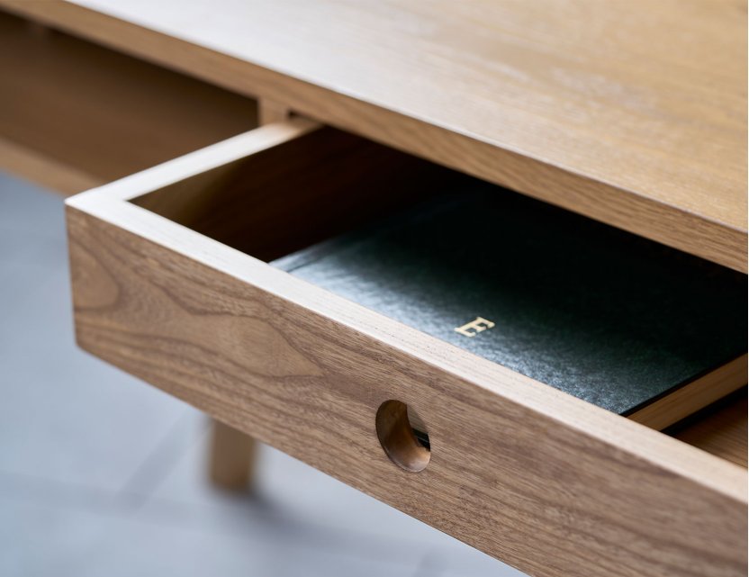 Alba Writing Desk In Solid Timber