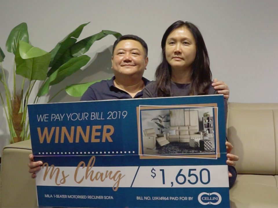 We Pay Your Bill 2019 Winner - Mr Chan
