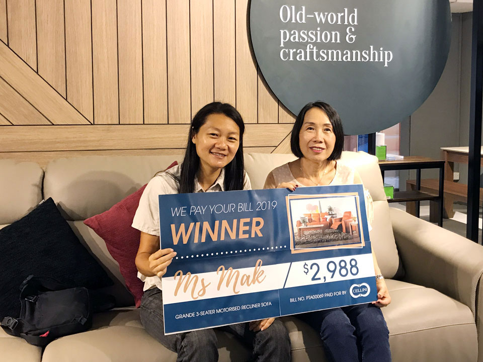 We Pay Your Bill 2019 Winner - Ms Mak